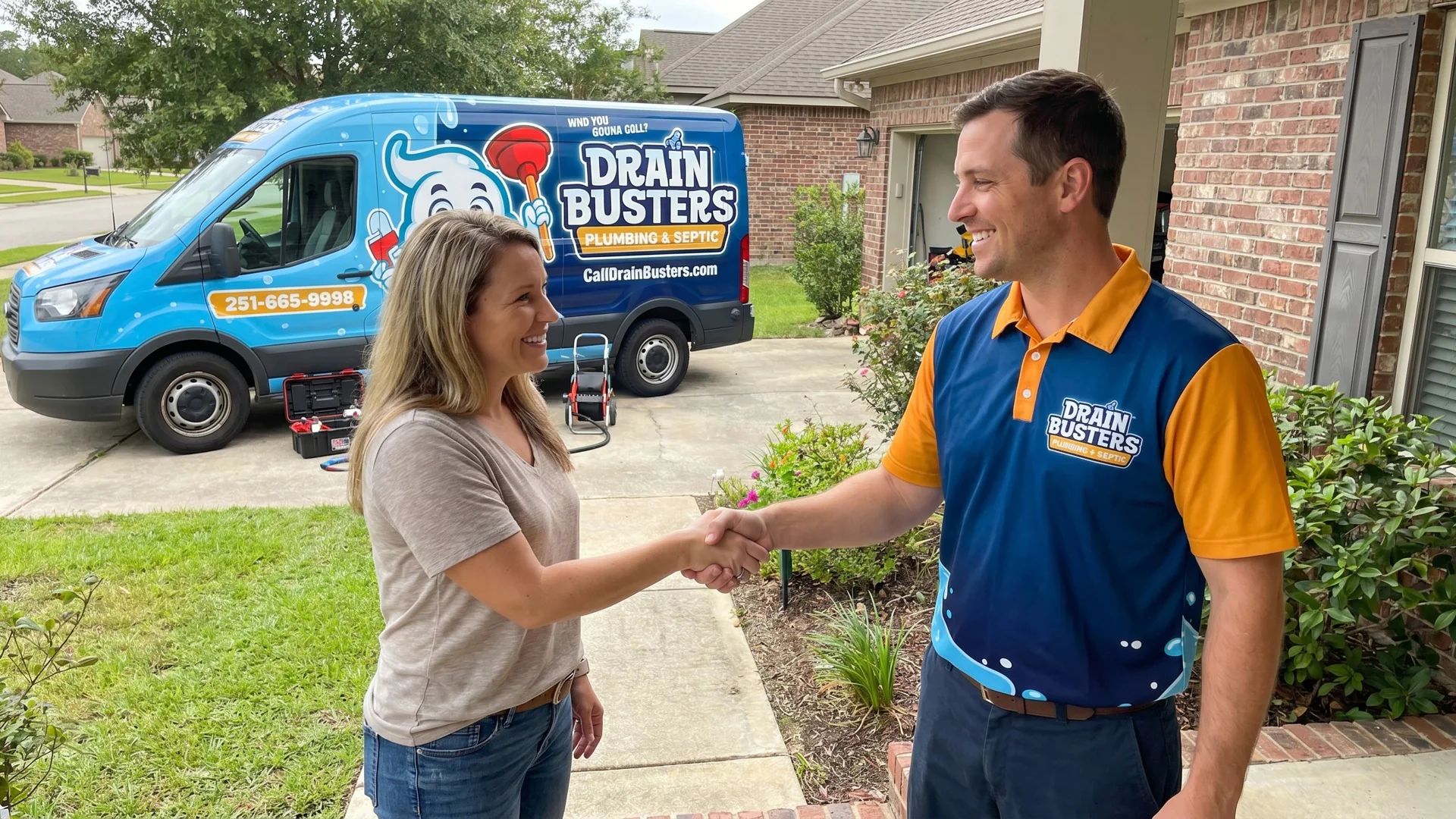 Drain Busters plumbing service near Dawes AL.